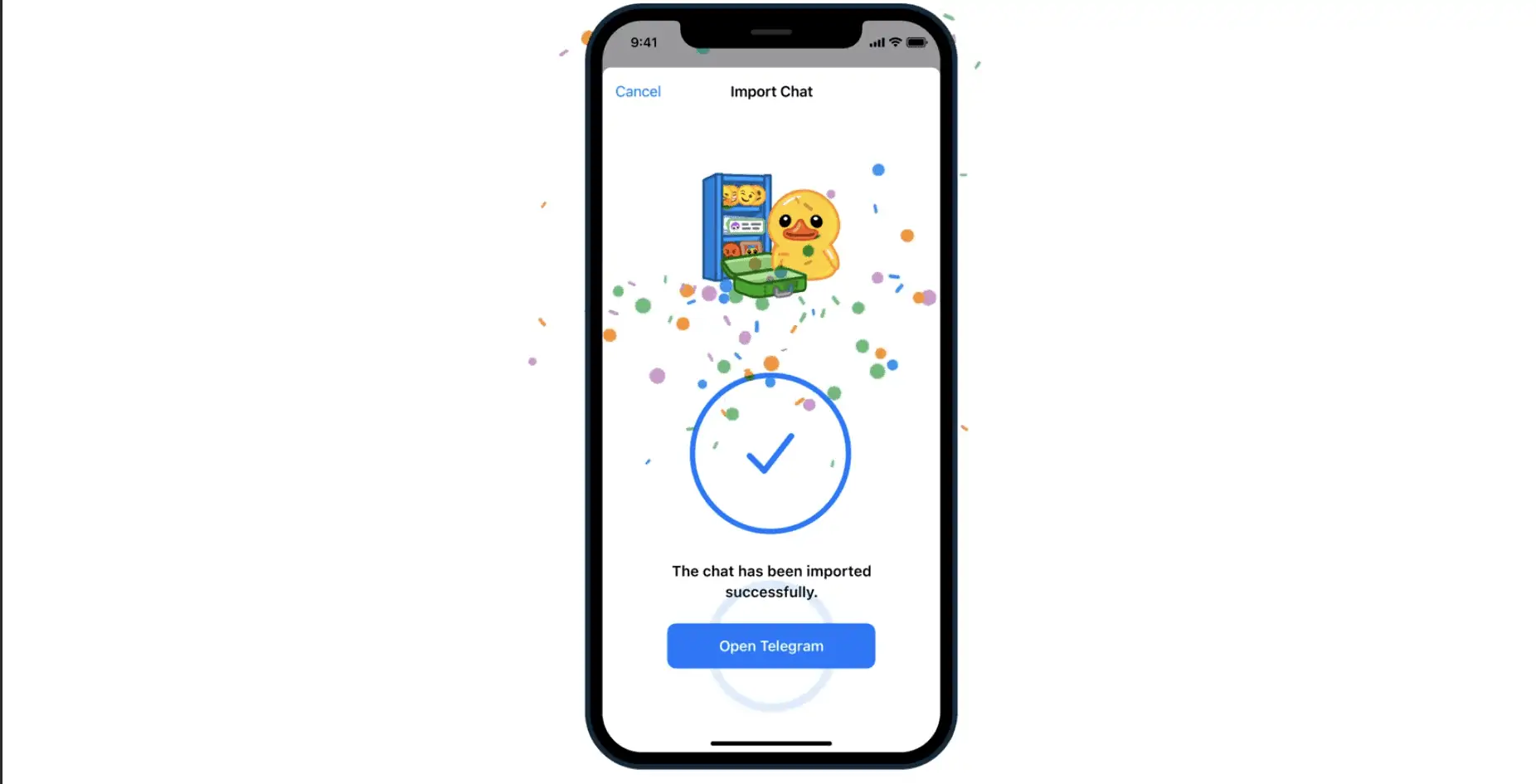 Come importare chat Whatsapp su Telegram